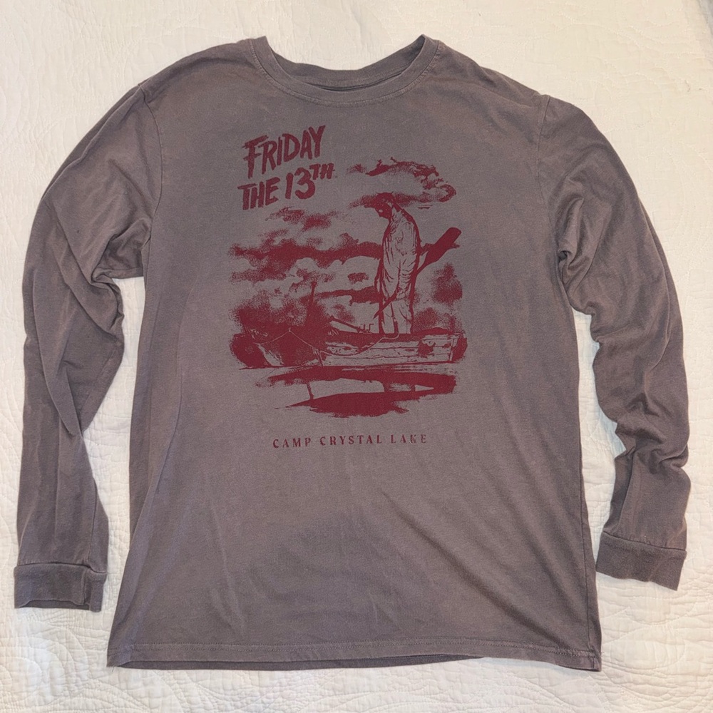 Men’s Friday the 13th Graphic Long Sleeve Shirt